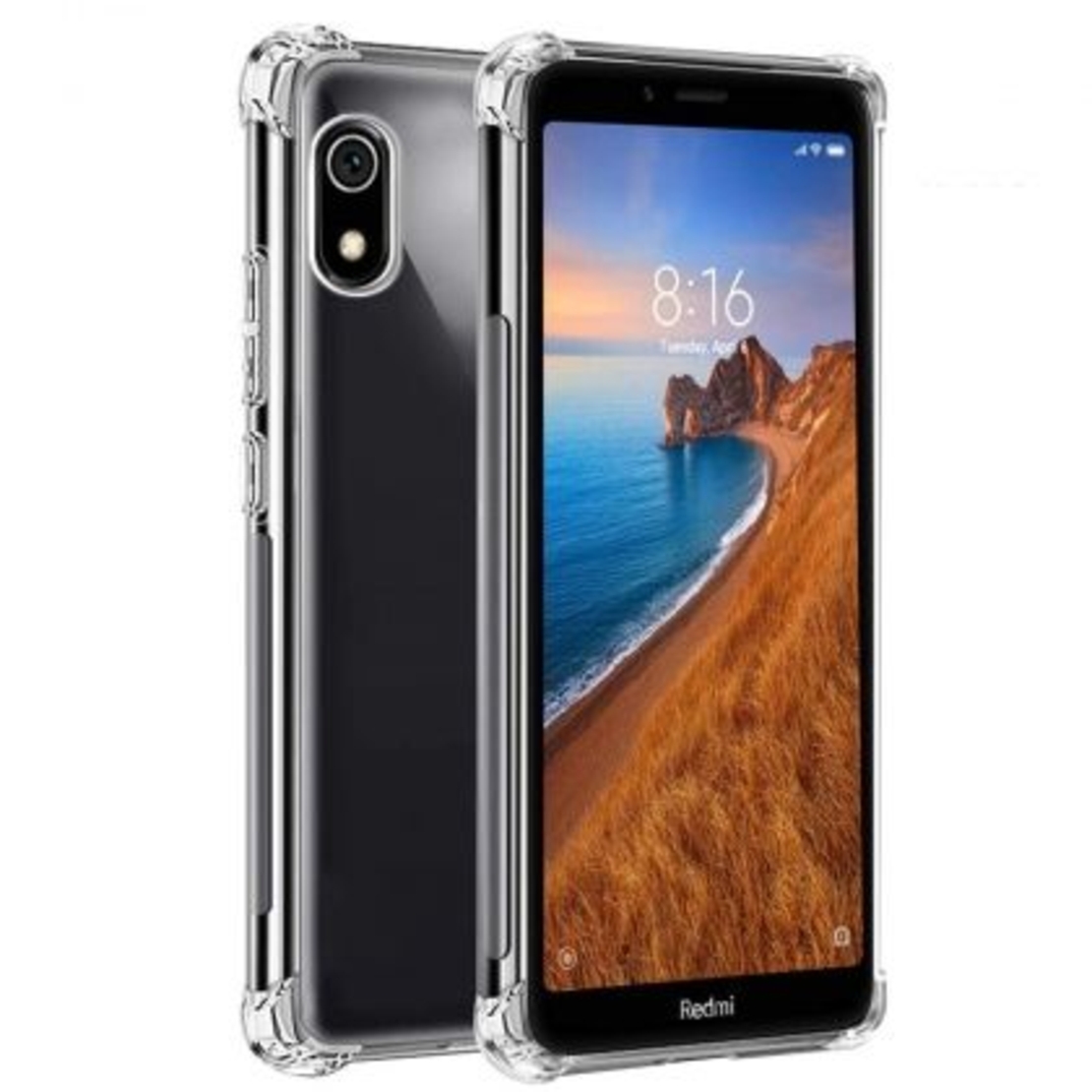 Anti Shock силиконов гръб за Xiaomi Redmi 7A, Прозрачен