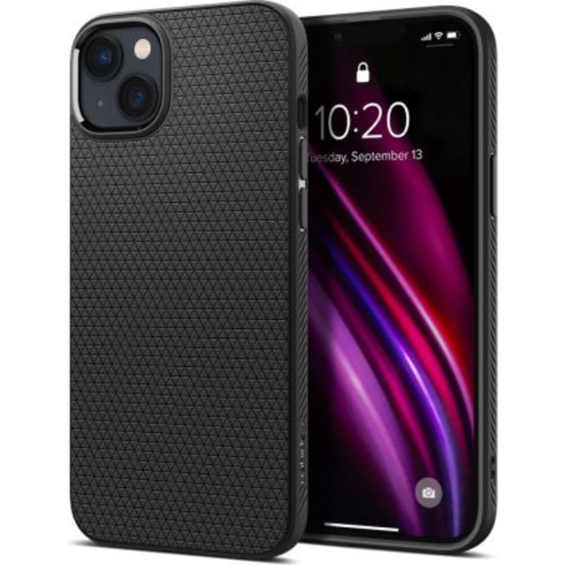 Кейс Spigen, Liquid Air, за IPhone 14 Plus (ACS04891), Черен
