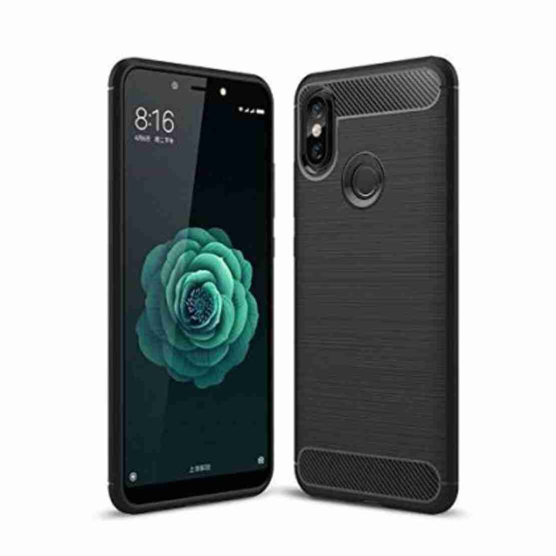 Anti Shock гръб Carbon за Xiaomi MI A2, Черен