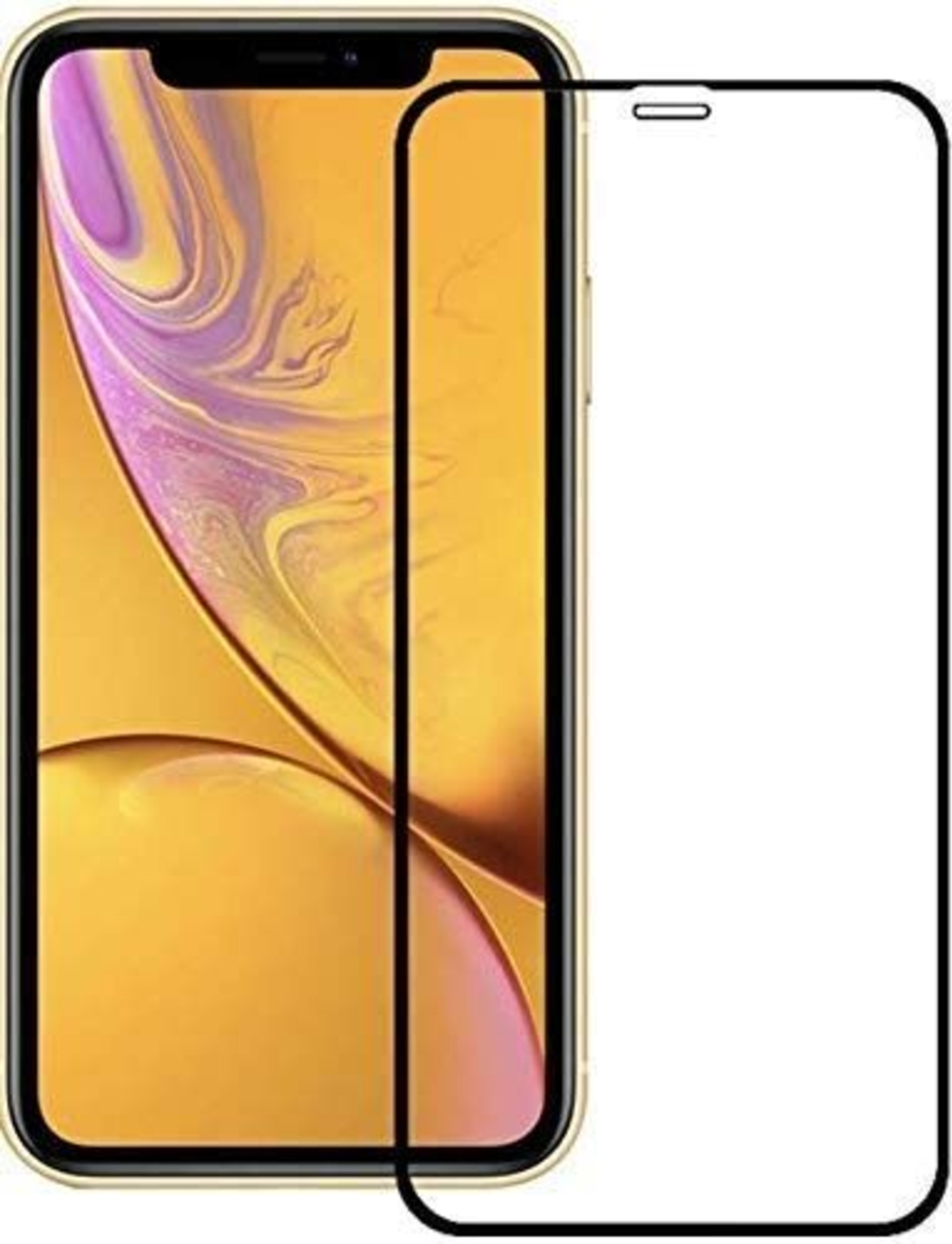 9D Стъклен протектор Smart Glass, Full Cover за IPhone 11 Pro, Черен