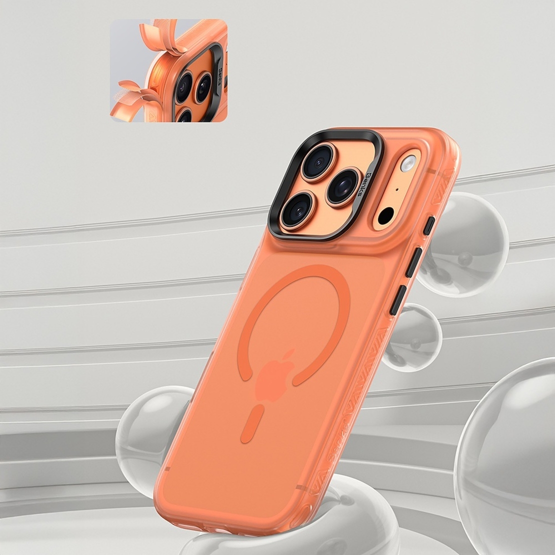 Кейс Magsafe Lucid Armor за IPhone 17 Pro Max-Benks, Оранжев