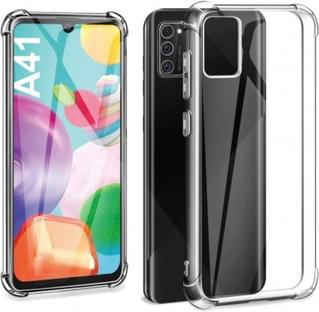 Anti Shock силиконов гръб за Samsung A415 Galaxy A41, Прозрачен