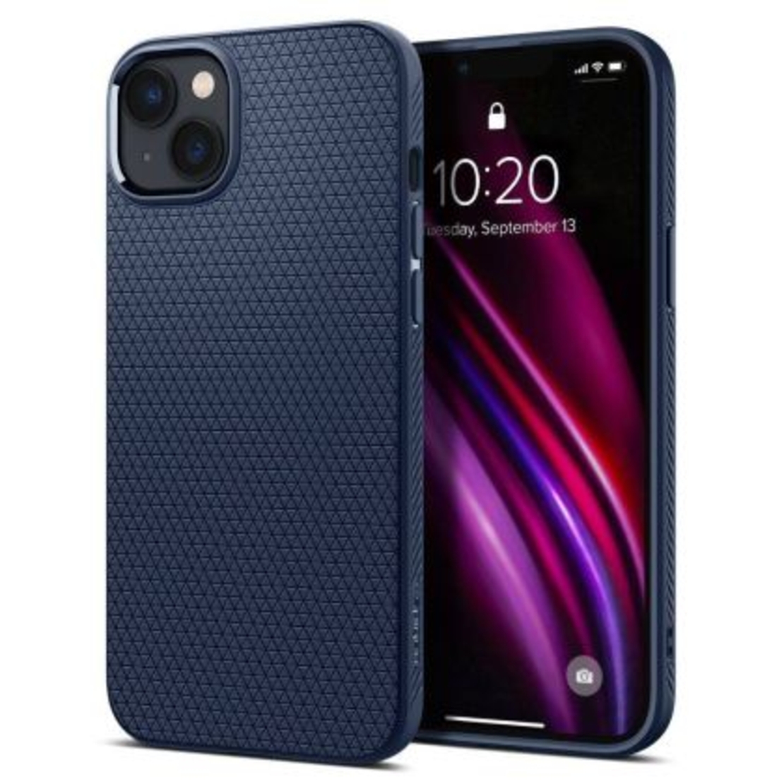 Кейс Spigen, Liquid Air, за IPhone 15 (ACS06791), Син