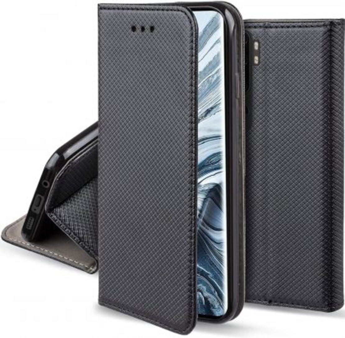 Калъф Flip Book Smart за Xiaomi MI Note 10 Pro, Черен