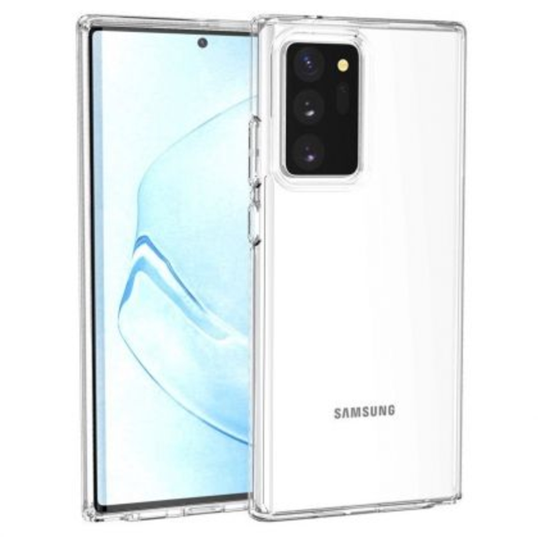 Плътен силиконов гръб Perfect 2mm за Samsung N985 Galaxy Note 20 Ultra, Прозрачен