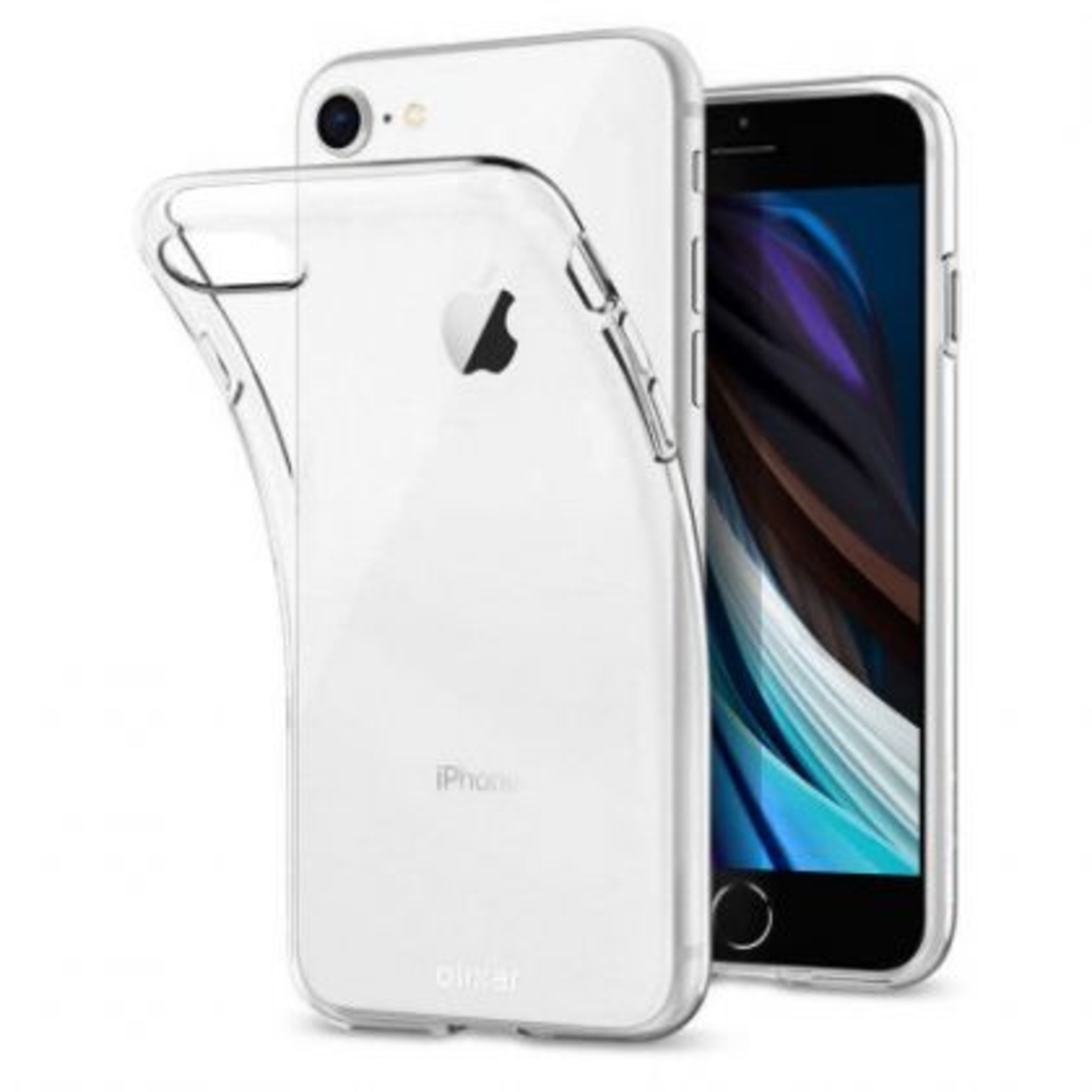 Ултра тънък силиконов гръб за IPhone SE 2020, Прозрачен