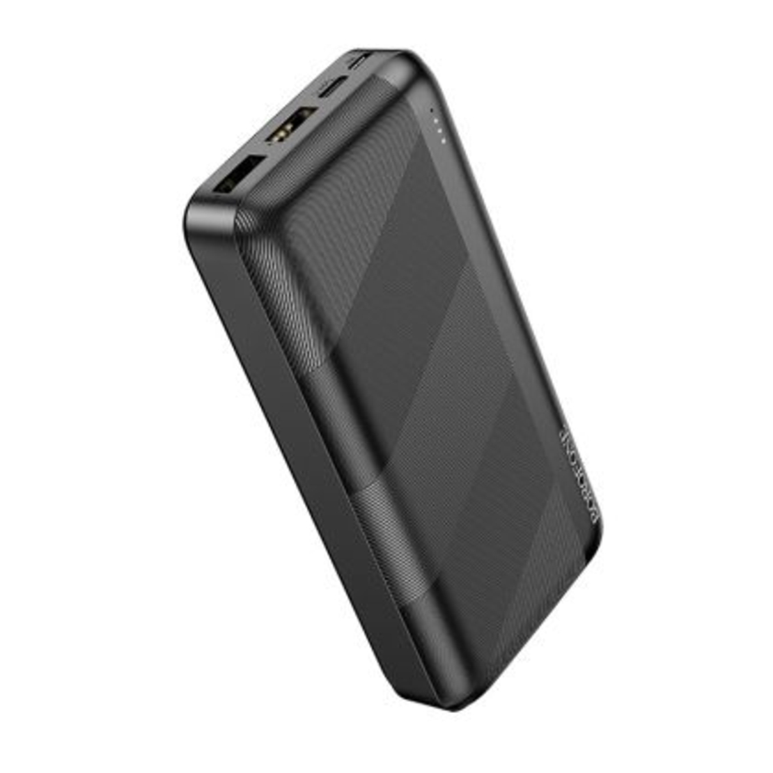 Преносима батерия Borofone, BJ27 Pindar 10000mAh, 2xUSB, Черна