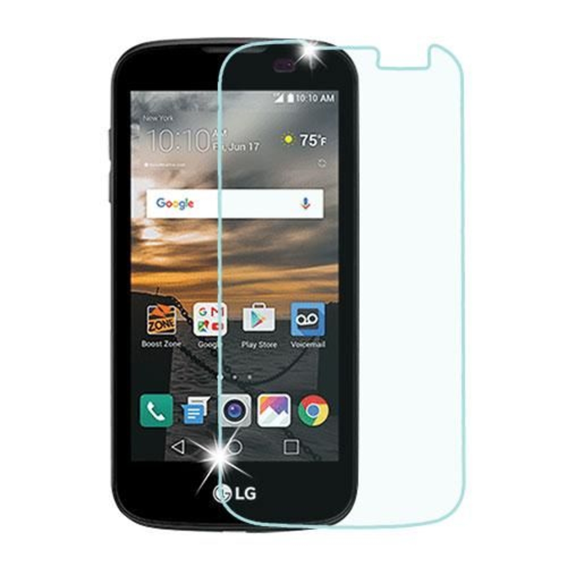 Стъклен скрийн протектор за LG K3 (K100)