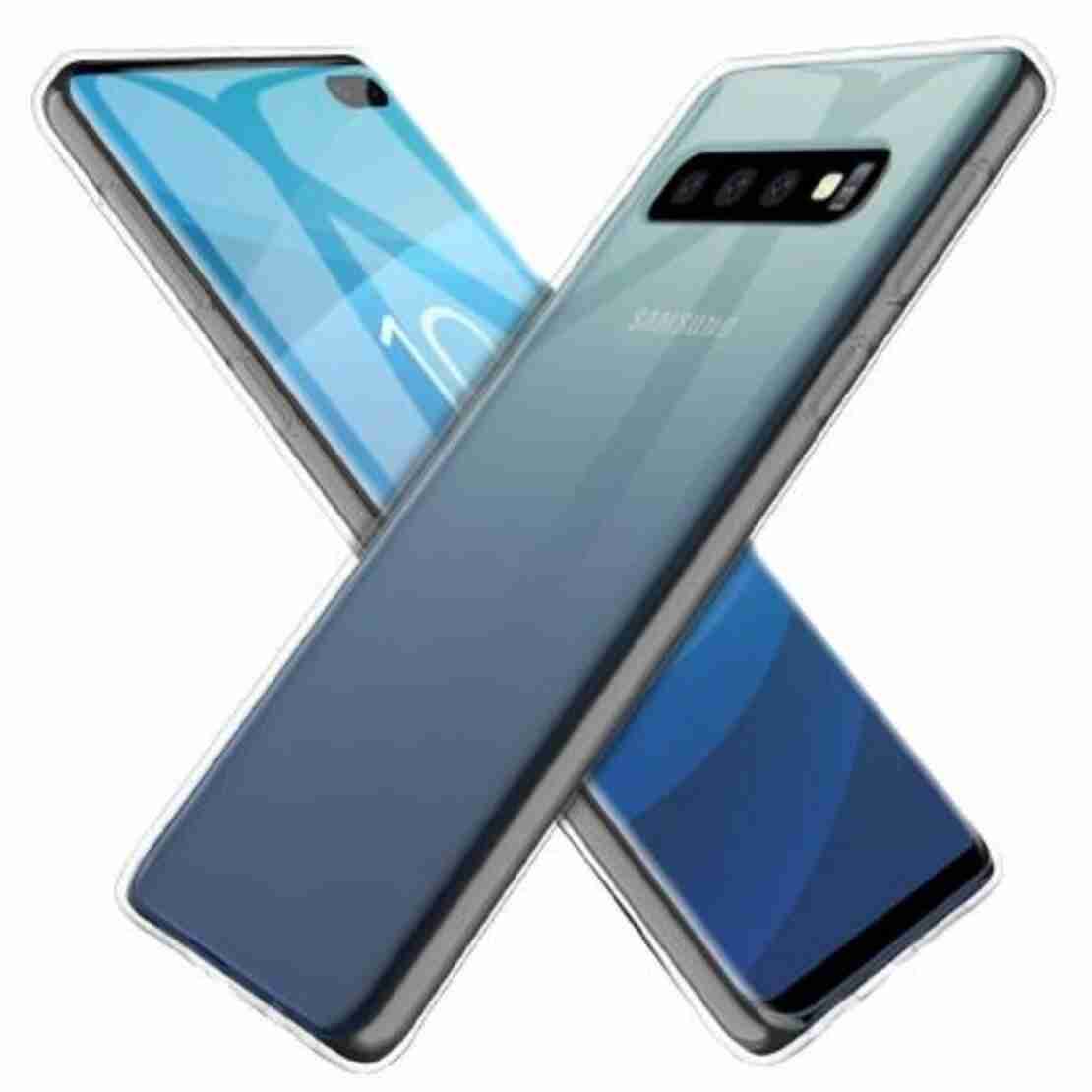Ултра тънък силиконов гръб за Samsung G975 Galaxy S10 Plus, Прозрачен