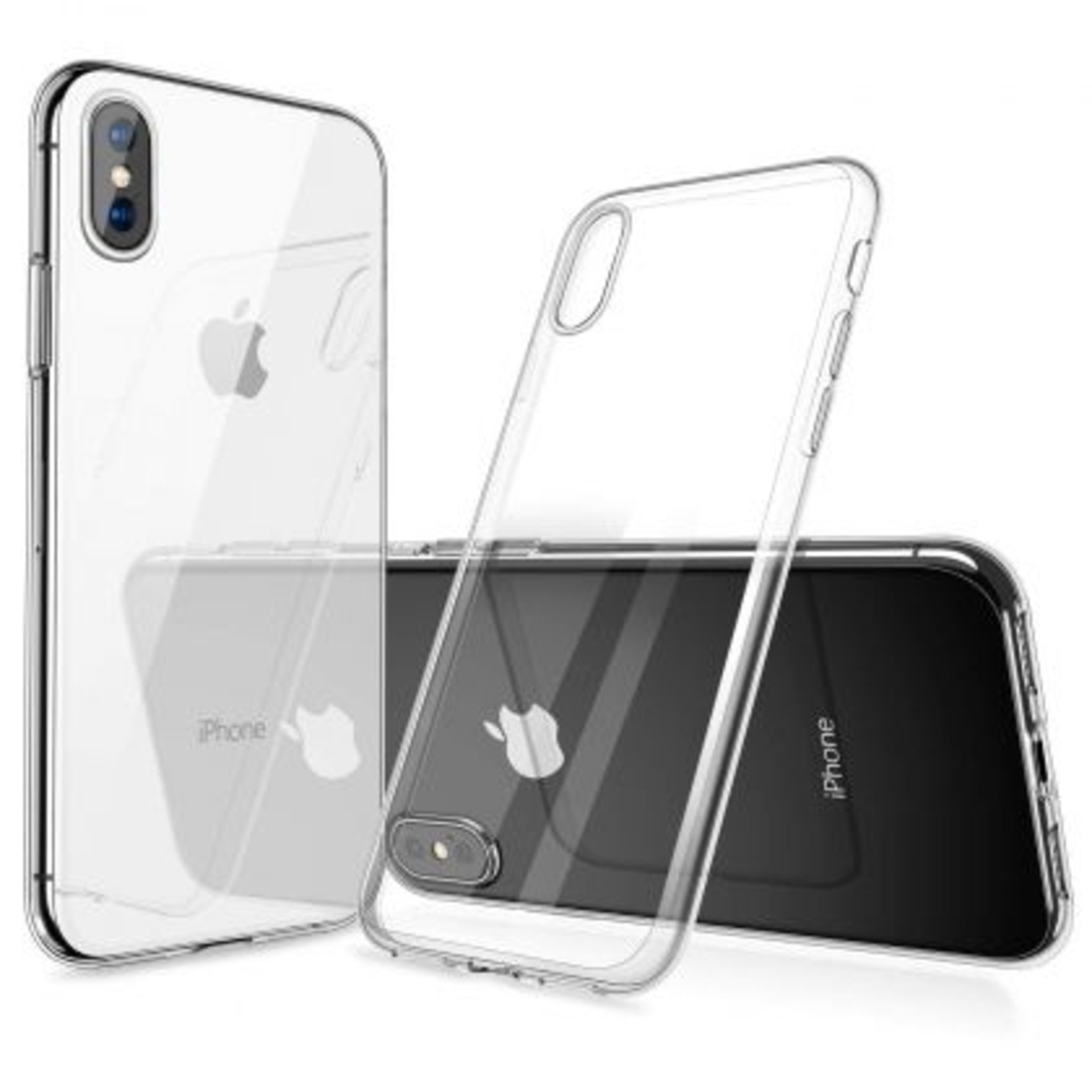 Ултра тънък силиконов гръб за IPhone XS MAX, Прозрачен