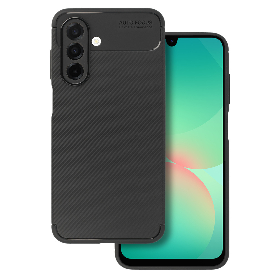 Кейс Carbon Elite, за Samsung Galaxy A26 5G, Защита около камерите, Черен