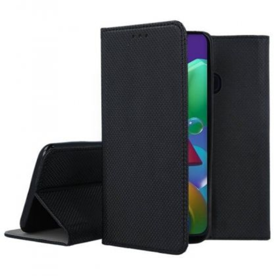 Калъф Flip Book Smart за Samsung M215/M307 Galaxy M21/M30S, Черен