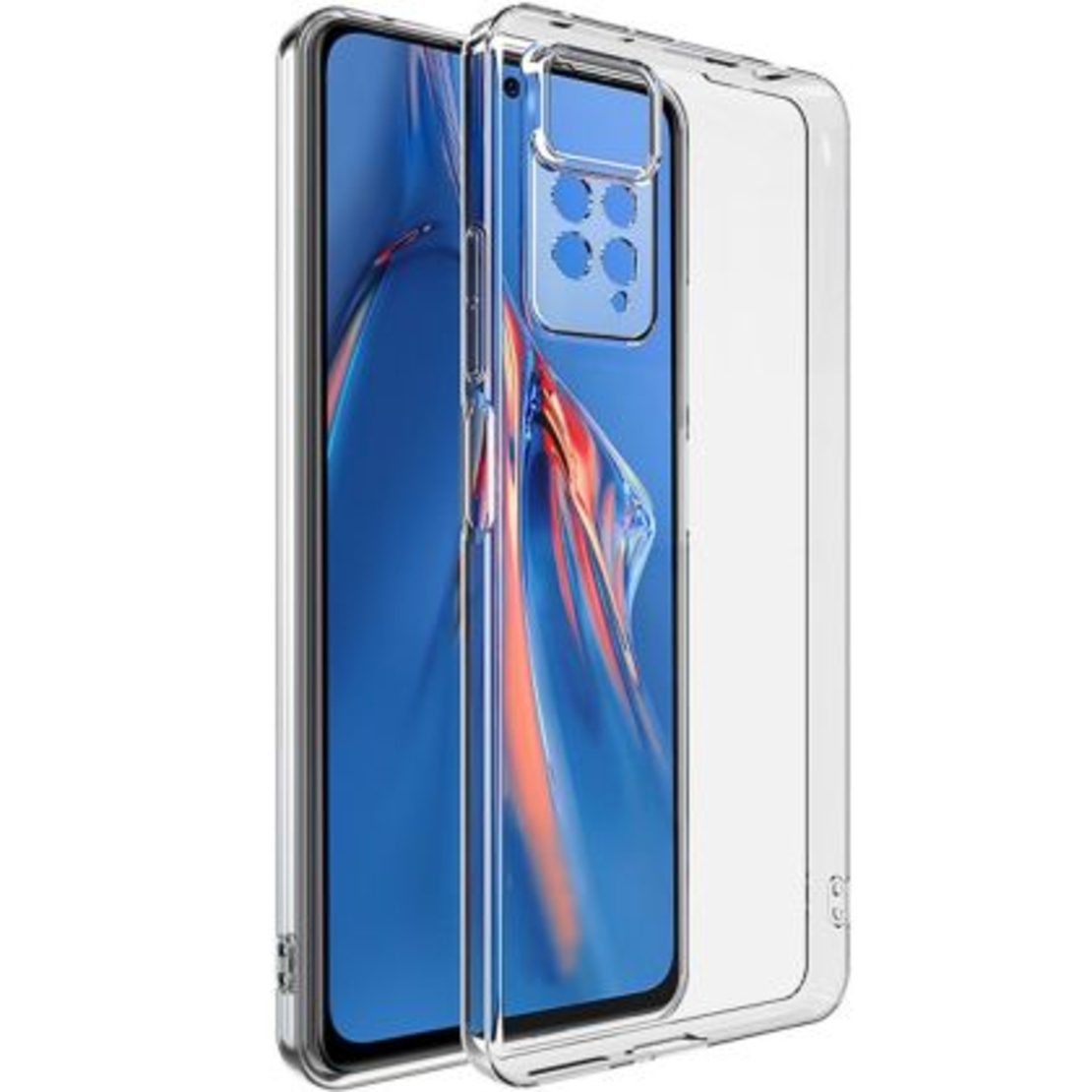 Силиконов кейс Armor Anti Shock за Xiaomi Redmi Note 11 Pro/Note 11 Pro 5G, Защита около камерите, Прозрачен
