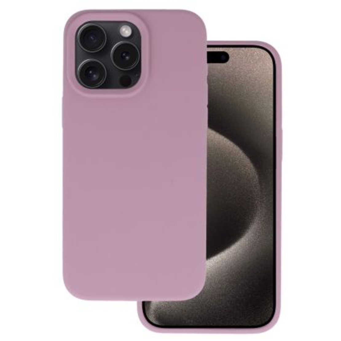 Кейс Silicone Lite за IPhone 15, Лавандула