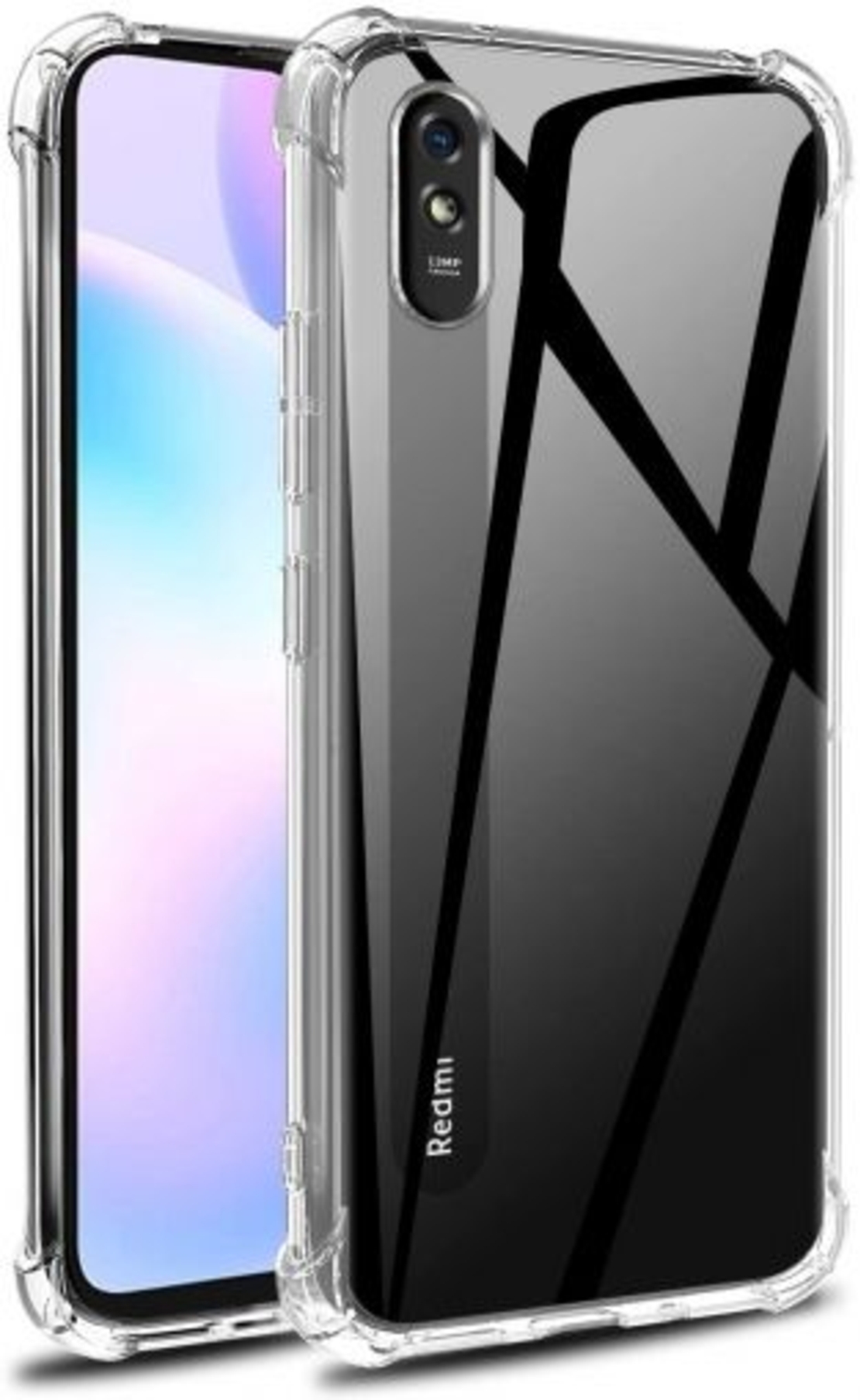 Anti Shock силиконов гръб за Xiaomi Redmi 9A, Прозрачен