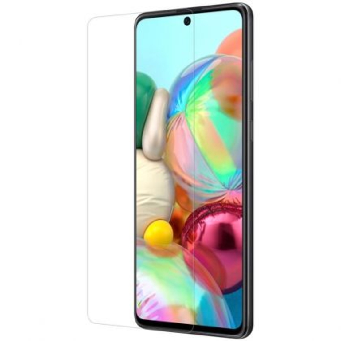 Стъклен скрийн протектор, Hard Glass 2.5D за Samsung A515 Galaxy A51, Прозрачен