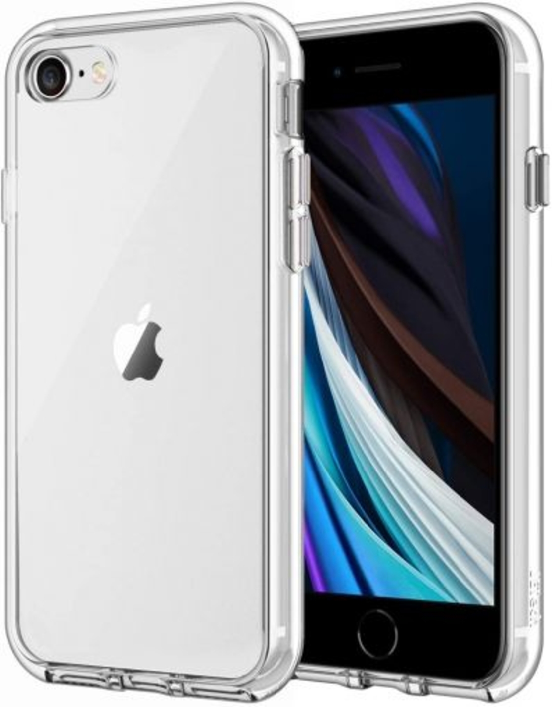 Плътен силиконов гръб Perfect 2mm за IPhone 7/8/SE 2020/SE 2022, Прозрачен