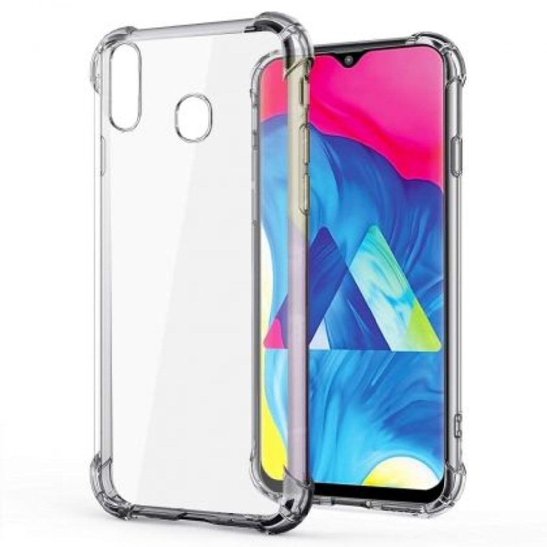 Anti Shock силиконов гръб за Samsung M305 Galaxy M30, Прозрачен