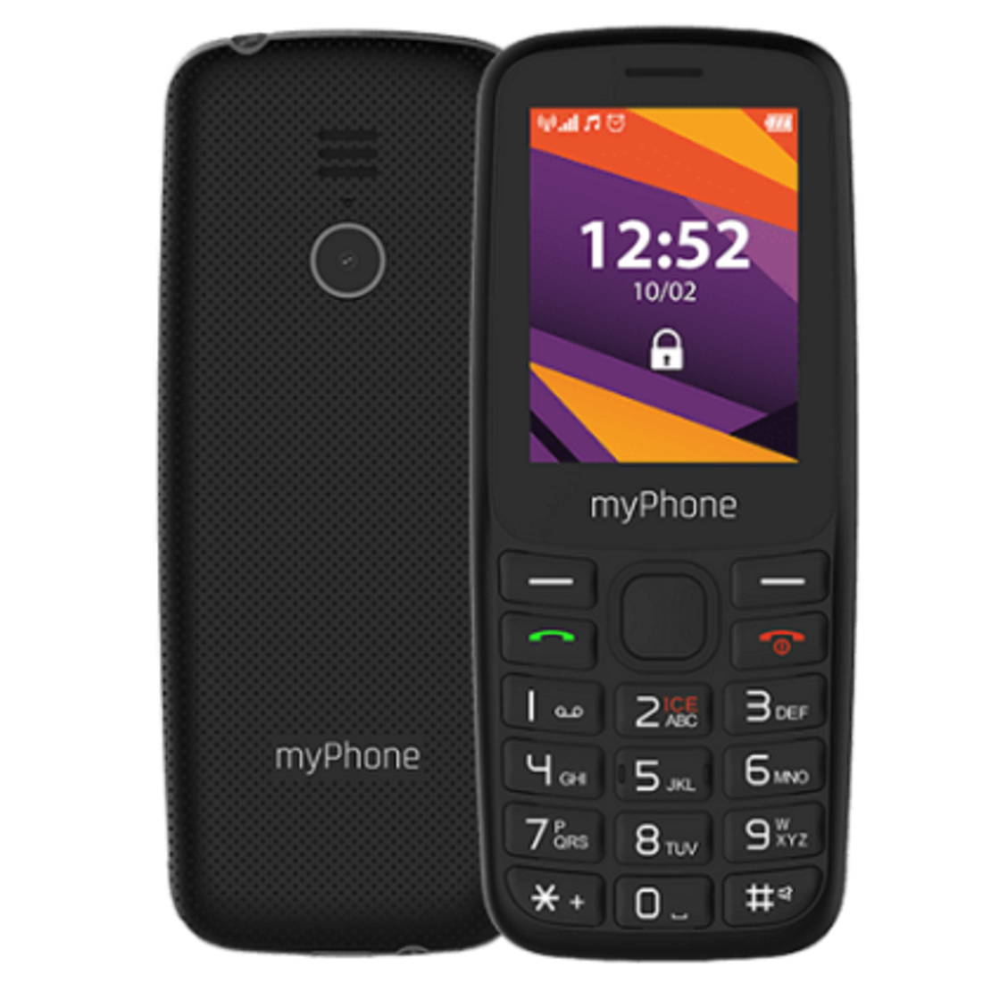 Мобилен телефон MyPhone 6410 LTE, Черен