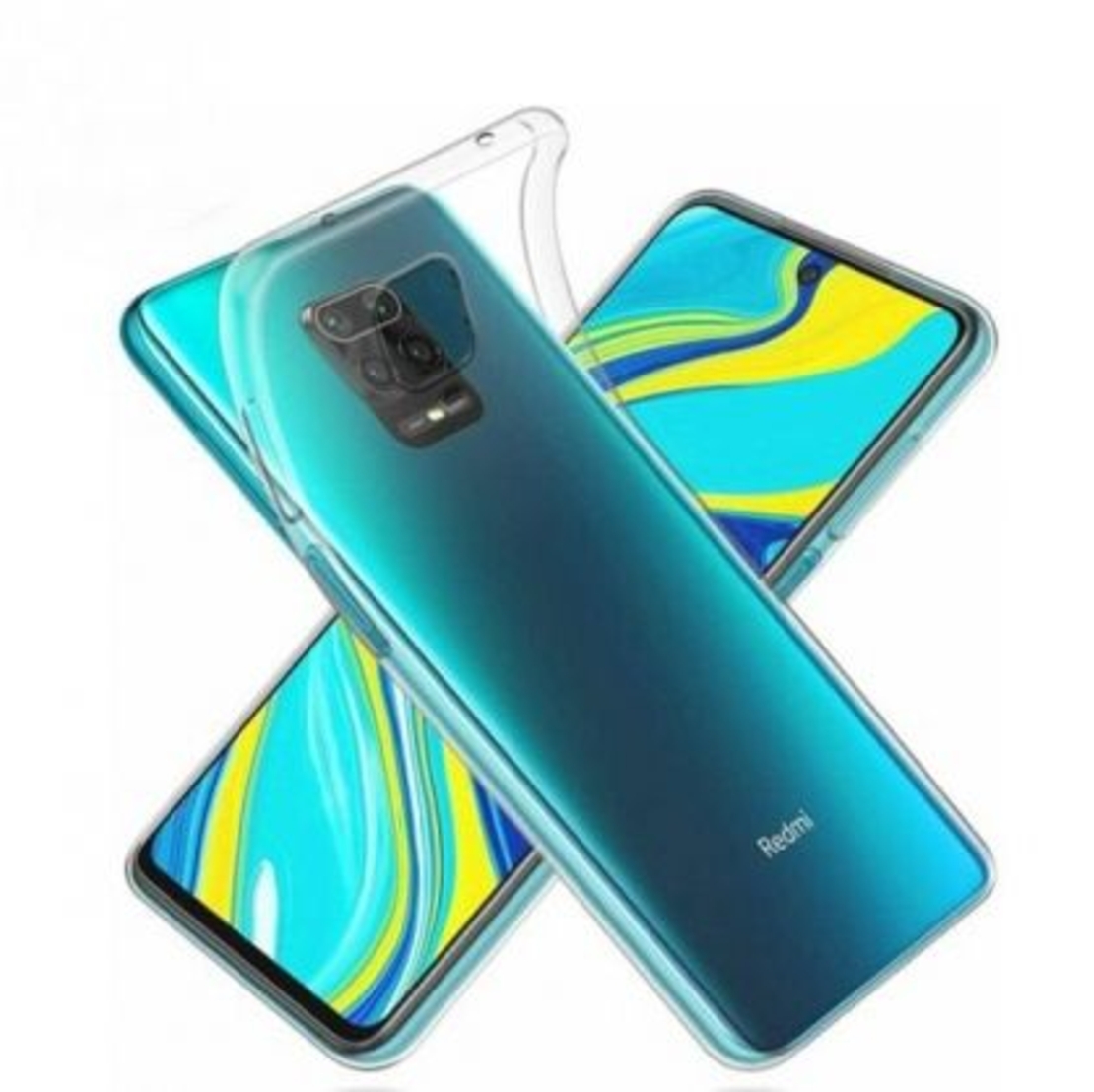 Плътен силиконов гръб Perfect 2mm за Xiaomi Redmi Note 9S/Note 9 Pro/Note 9Pro MAX, Прозрачен