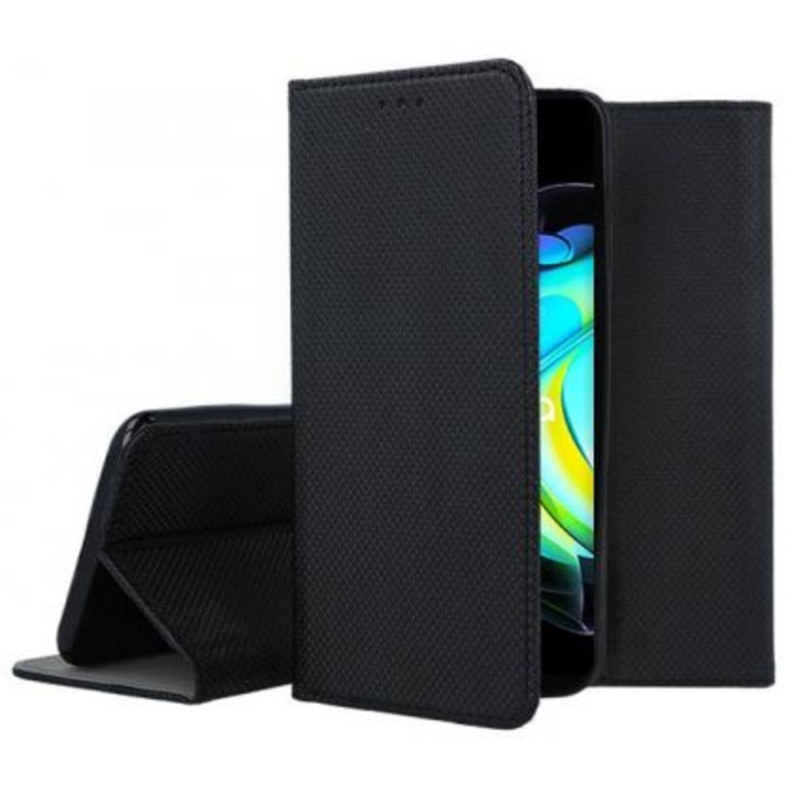 Калъф Flip Book Smart за Motorola Edge 20 5G, Черен