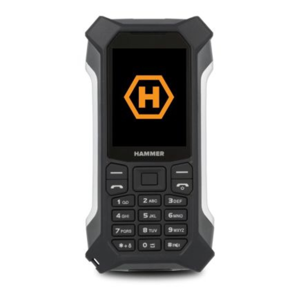 Мобилен телефон MyPhone Hammer Patriot, Противоударен, Черен