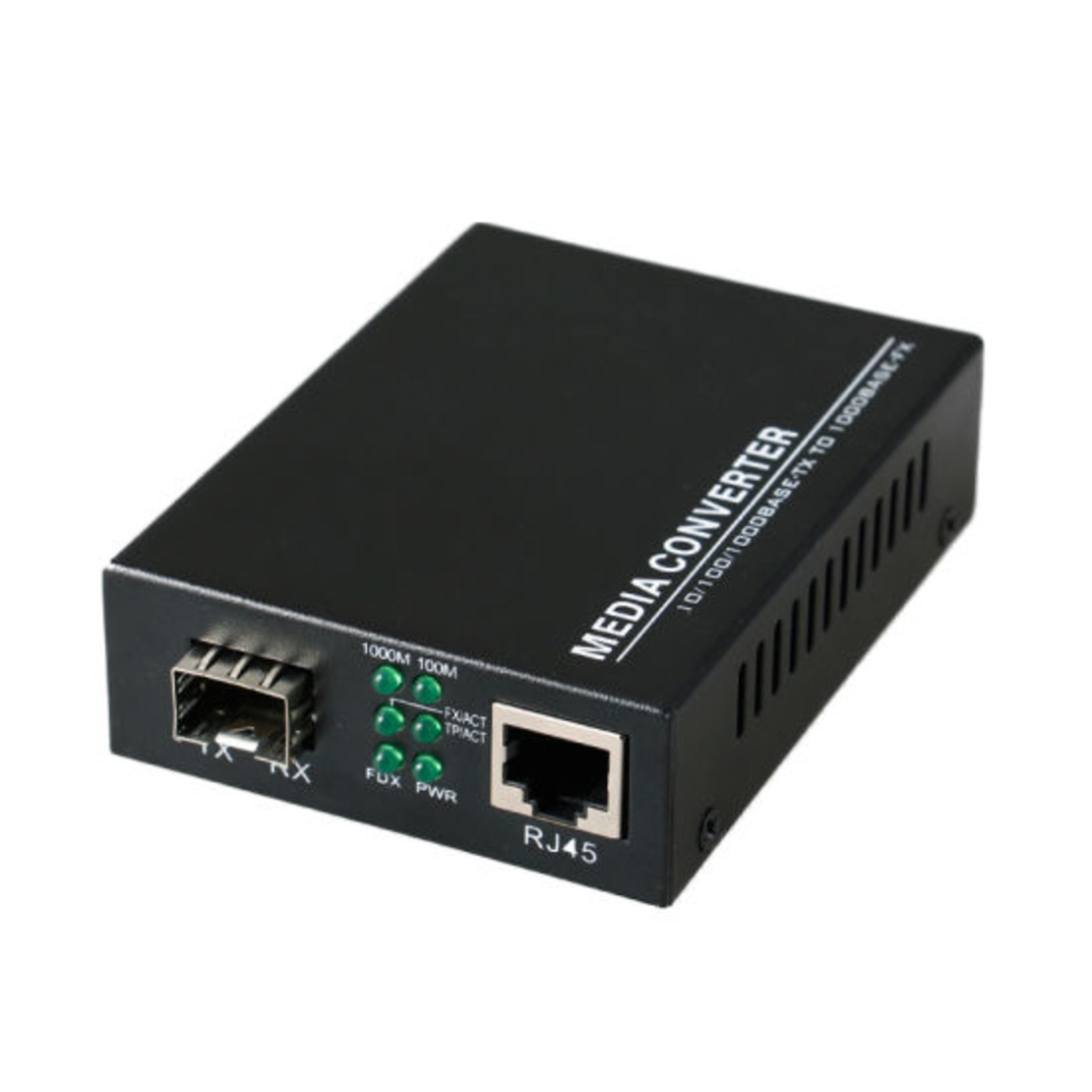 Медия конвертор 10/100/1000M с SFP слот SM
