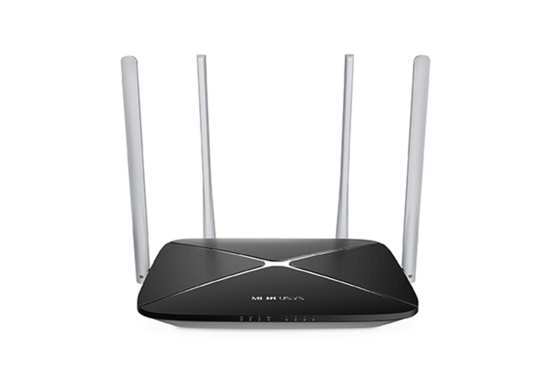 Безжичен рутер Mercusys AC12G AC1200, Двубандов 2.4+5Ghz