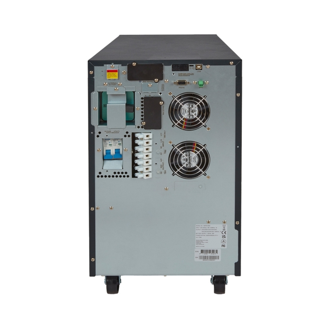 UPS MARS Tower On-line 6000VA / 6000W 6 min при 80% - ABLEREX GALILEO RT MS6000