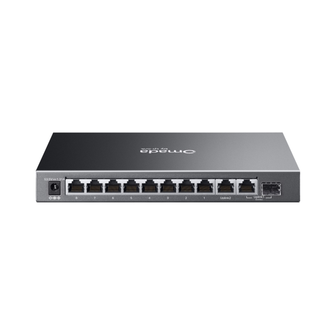 10-Port Gigabit Easy Managed Switch with 8-Port PoE+ Omada by TP-Link ES210GP