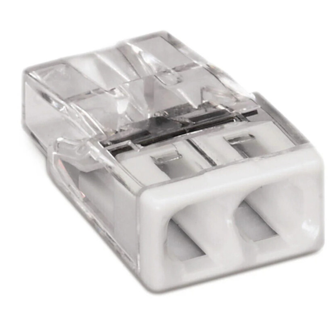Бърза връзка Compact, за твърд проводник от 0,5 до 2,5 mm² - 2-ка - Wago Compact 2273-202