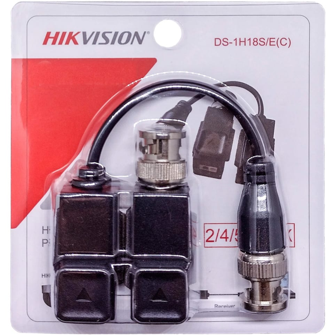 Видео балун пасивен Hikvision DS-1H18S/E(C)