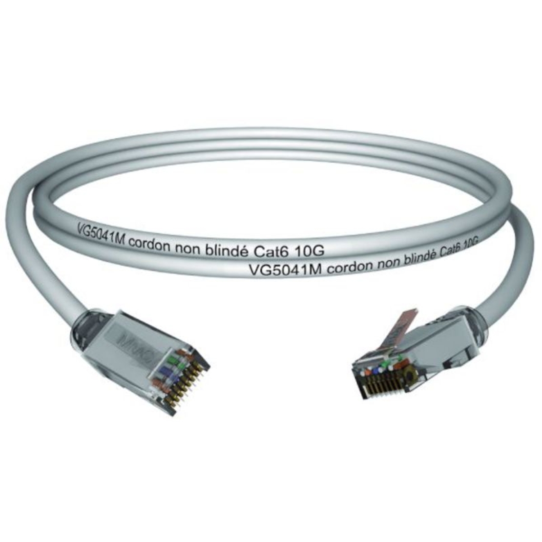 Корда C6 U/UTP 1.0 m PVC, синя - MMC VG50xM MVG5041BM