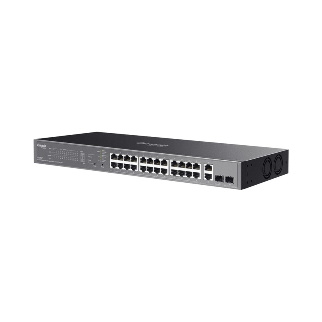 28-Port Gigabit Easy Managed Switch with 24-Port PoE+ Omada by TP-Link ES228GP