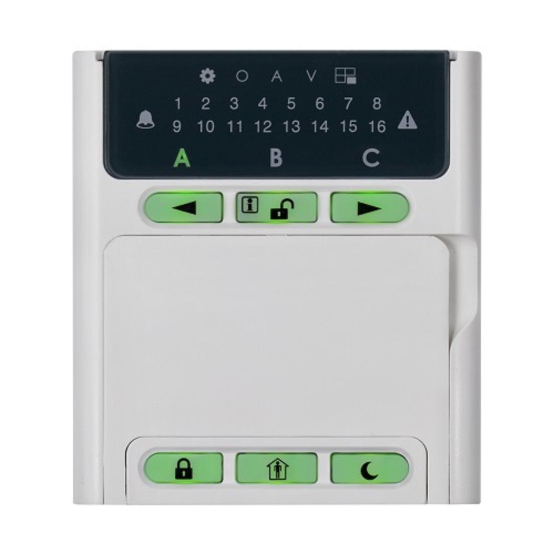 Клавиатура 3 групи 16 зони - Teletek Electronics Eclipse LED 16A
