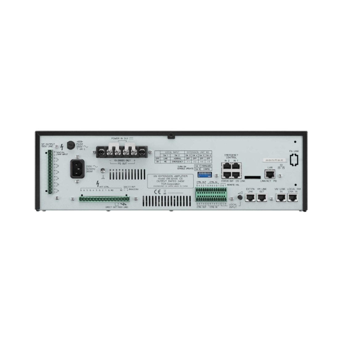 Рутер и усилвател 240W- TOA VM-3240E