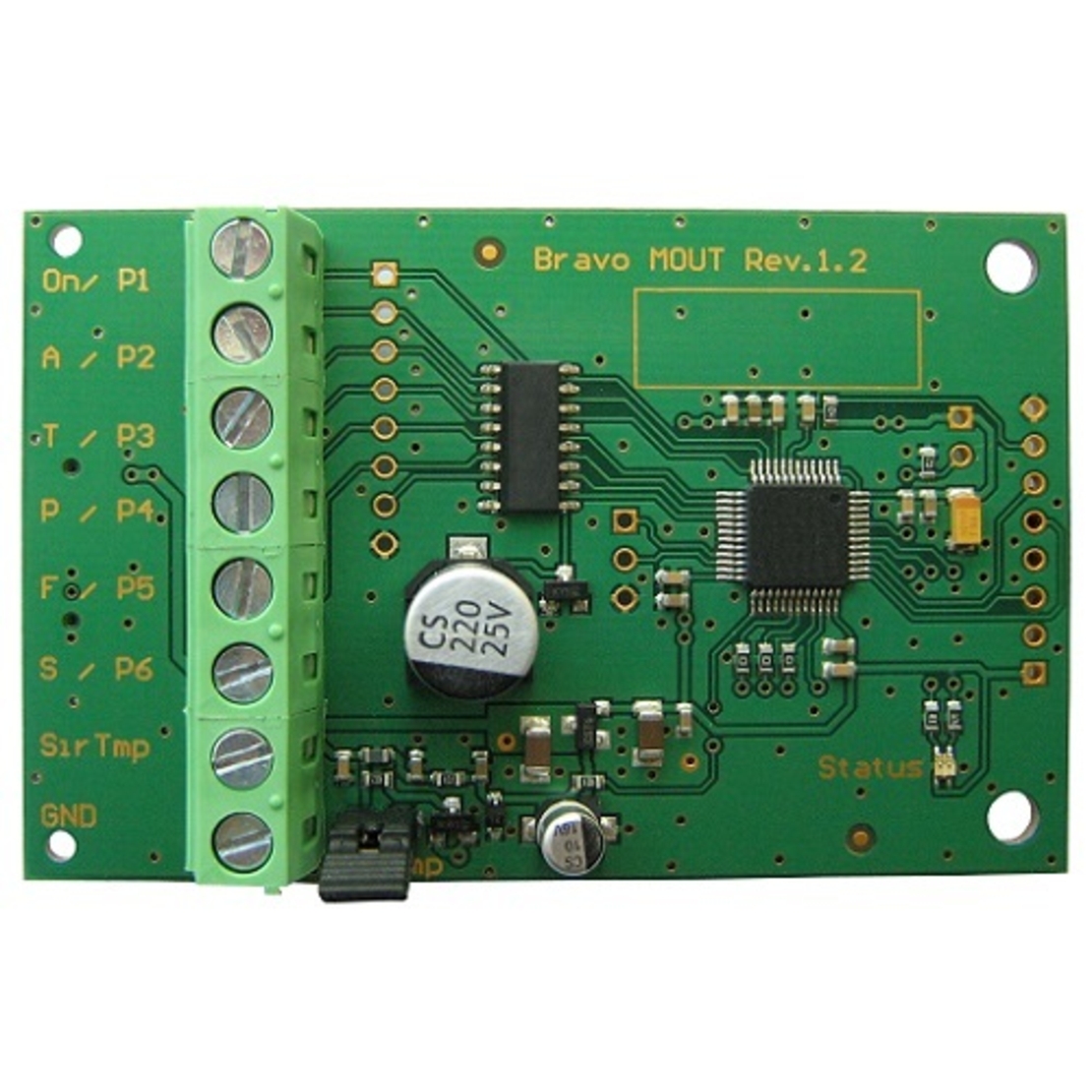 Разширител 6 изхода - Teletek Electronics BRAVO MOUT