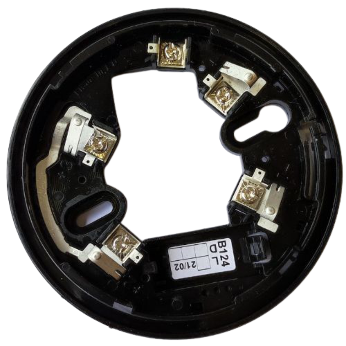 Основа за детектори SensoIRIS и Vella.Черен цвят. - Teletek Electronics SensoIRIS B124 Black