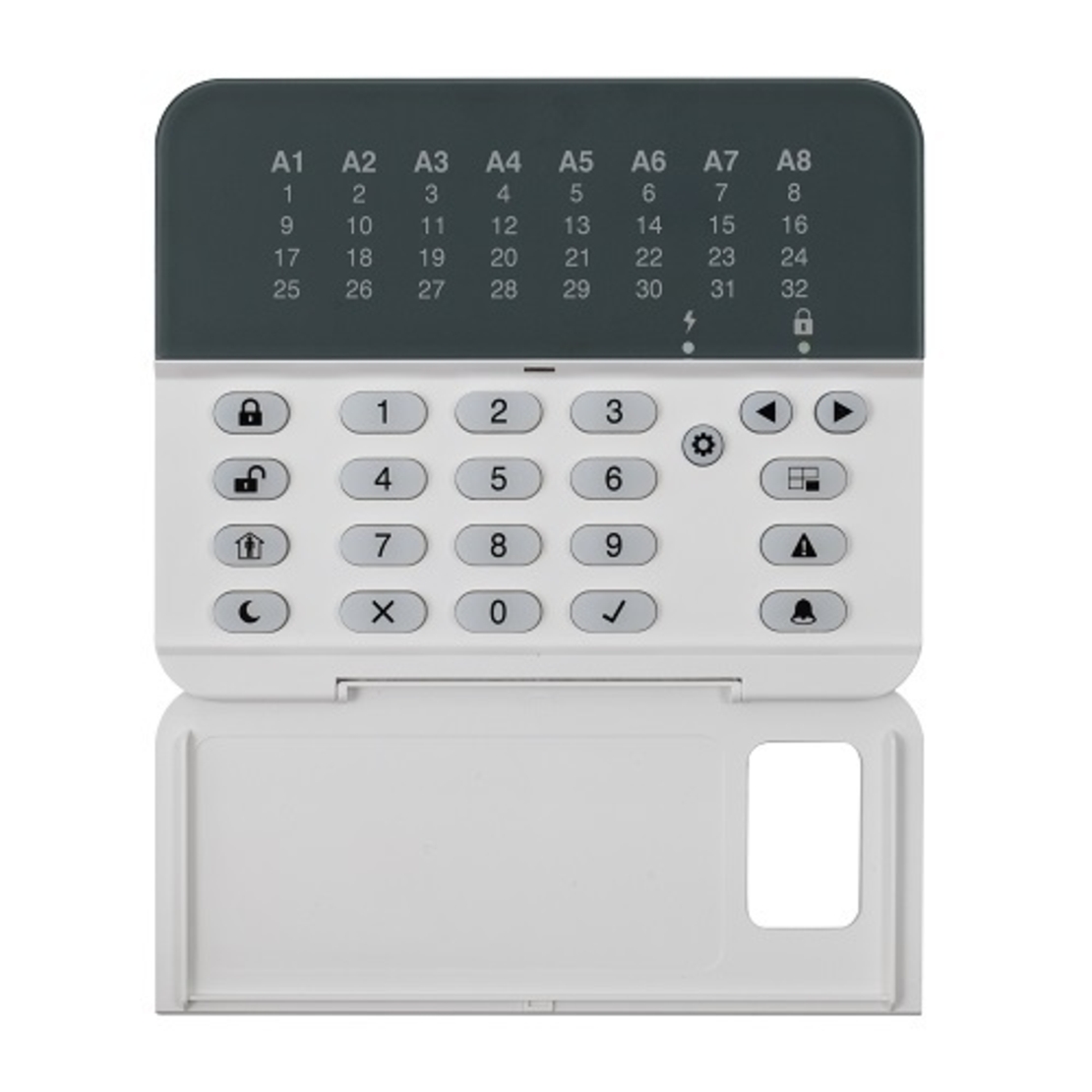 Клавиатура 8 групи 32 зони - Teletek Electronics Eclipse LED 32 PR