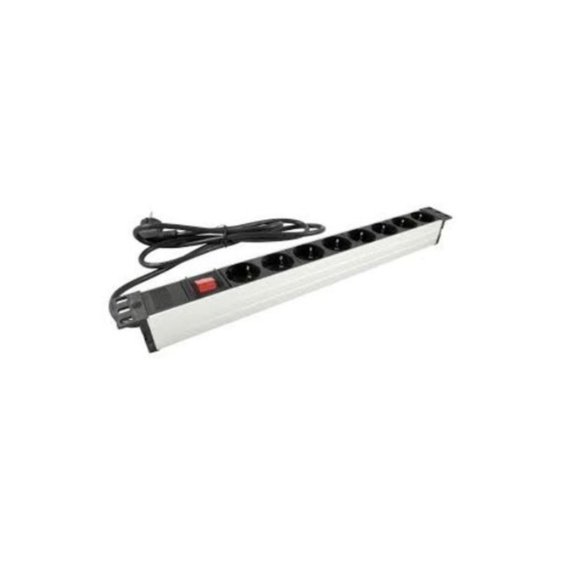 Захранващ блок 8x шуко 19'' 1U, с ключ - MMC PDU M49BM8IPSH