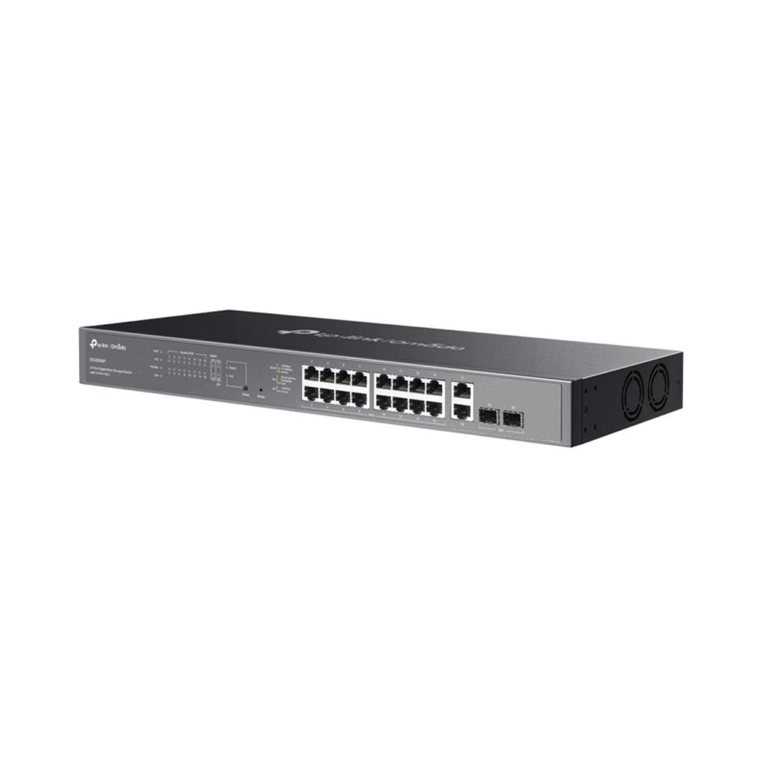 20-Port Gigabit Easy Managed Switch with 16-Port PoE+ Omada by TP-Link ES220GMP