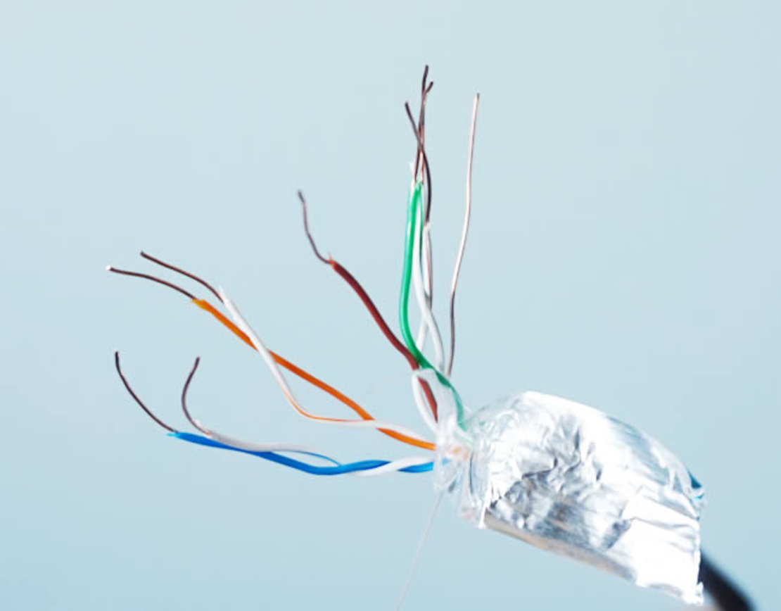 F/UTP CAT5 24AWG CU LSZH 305m - сив