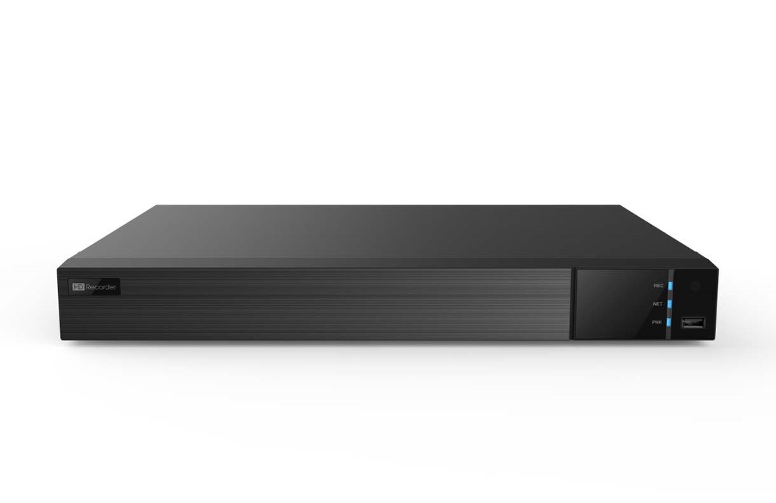 NVR TVT TD-3308H1-B2-B, 8CH, 160Mbps, 1xHDD