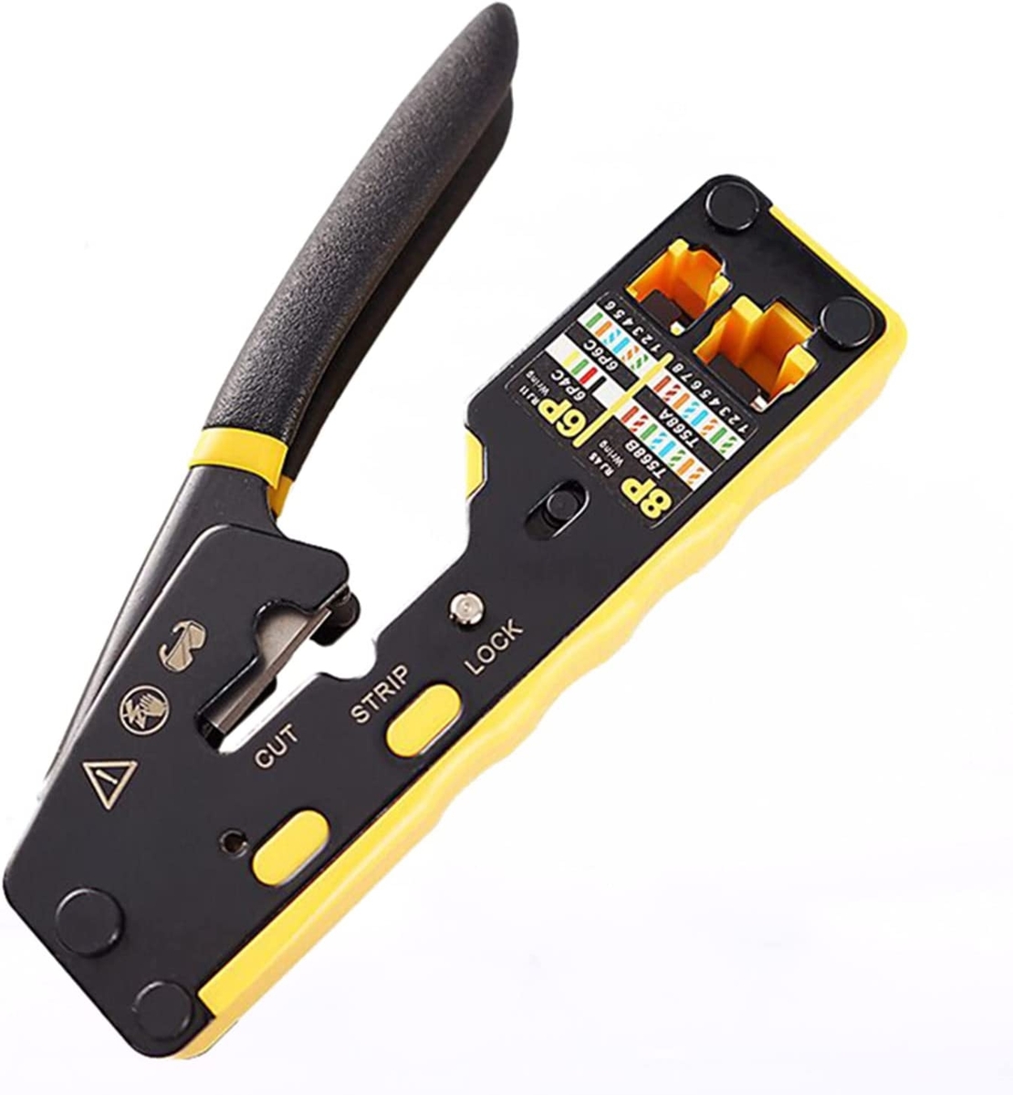 Клещи кримпващи Pass-Through RJ45, RJ12 6088