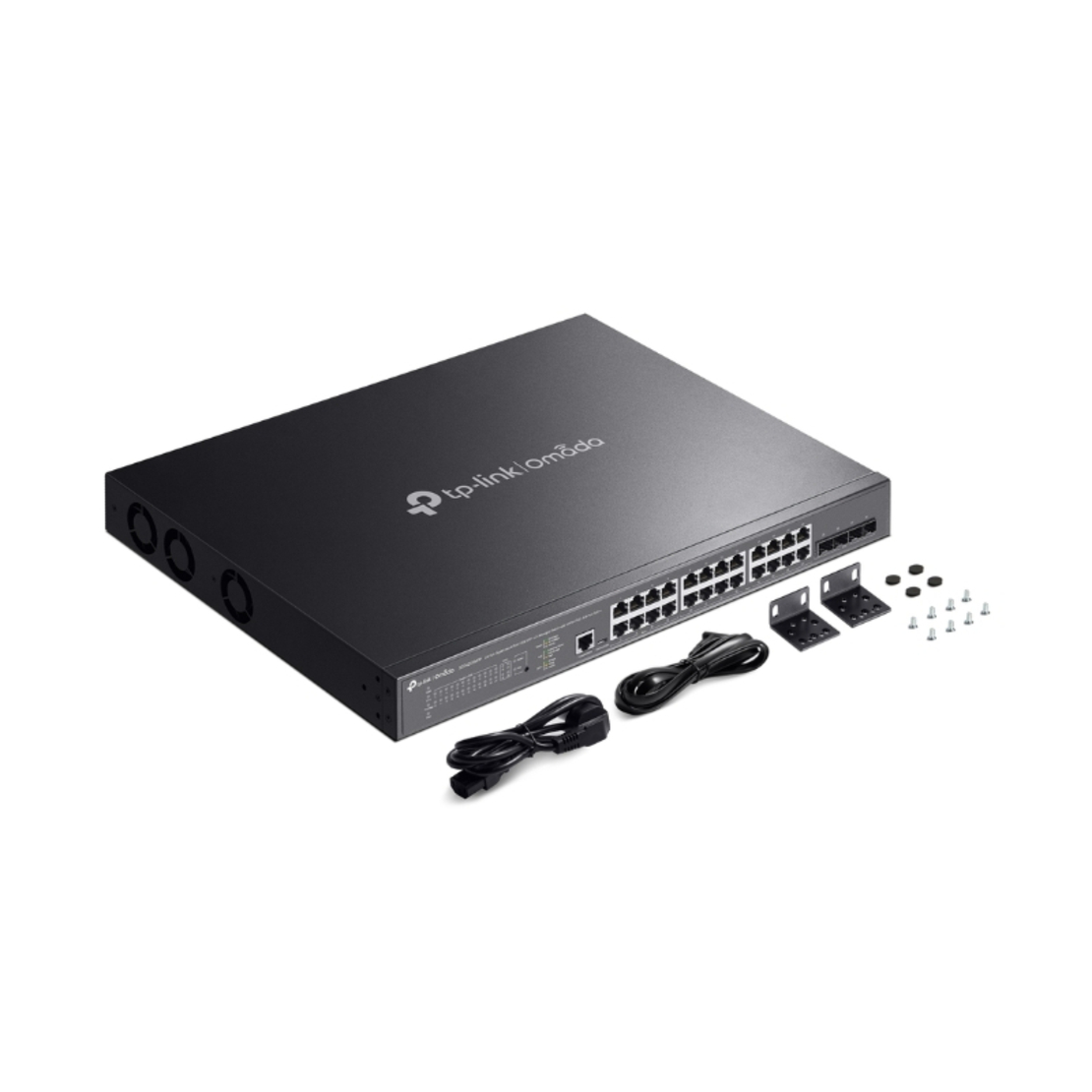 24-Port Gigabit and 4-Port 10GE SFP+ L2+ Managed Switch with 16-Port PoE+ & 8-Port PoE++ Omada by TP-Link SG3428XMPP