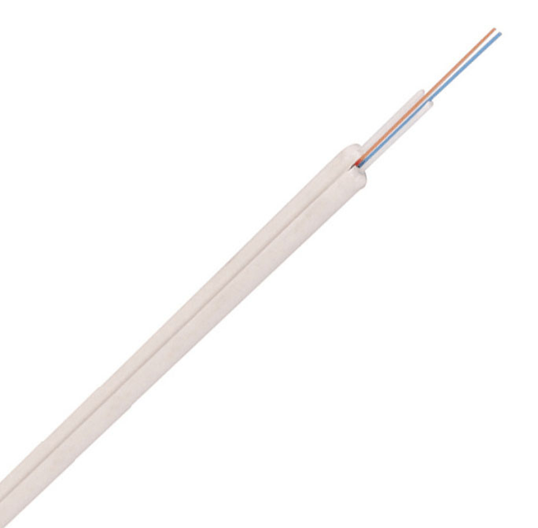 FTTH 4F, LSZH , 2x0.50 FRP, бял