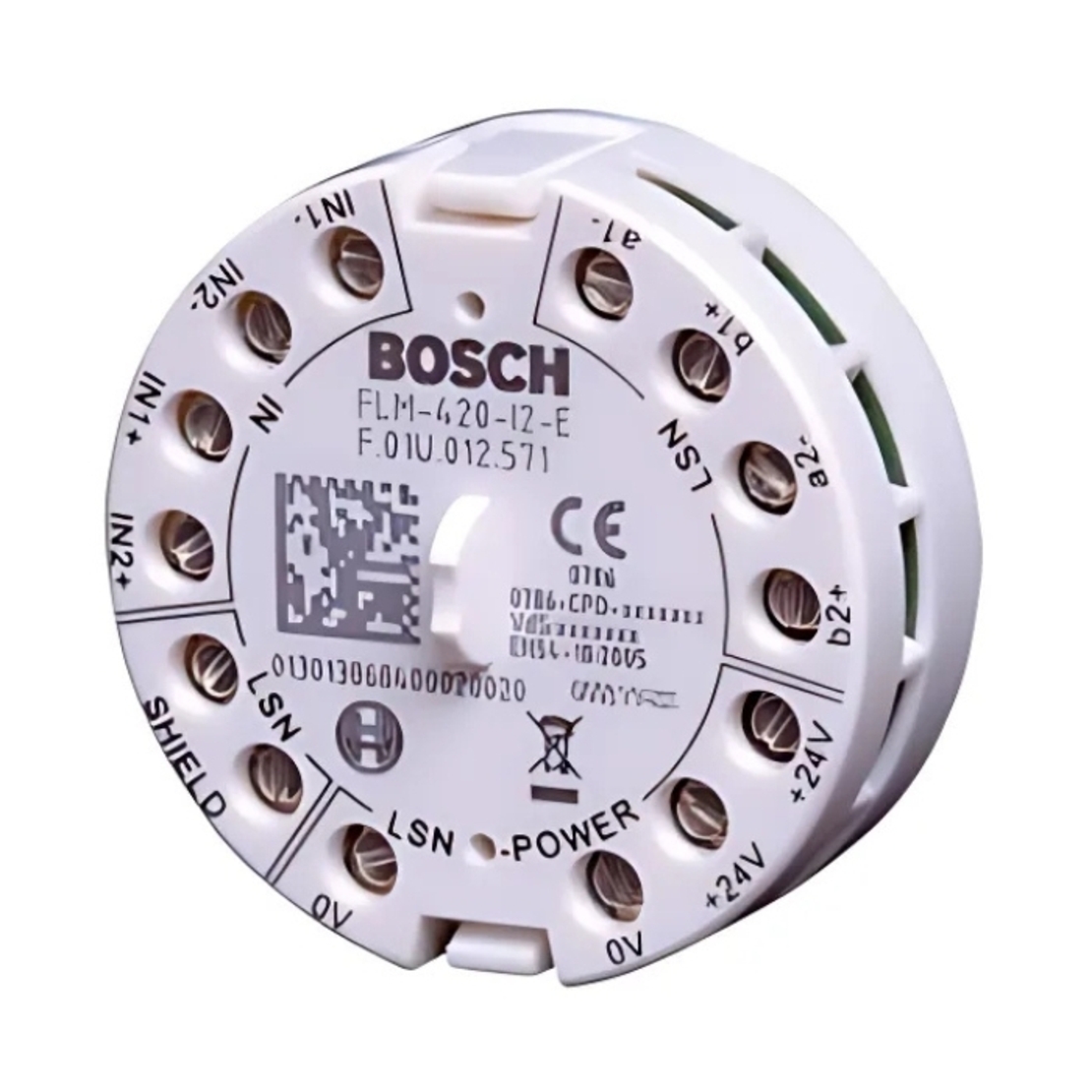 Адресируем модул за 2 мониторирани входа контакт или напрежение - Bosch FLM-420-I2-E - Bosch FLM-420-I2-E