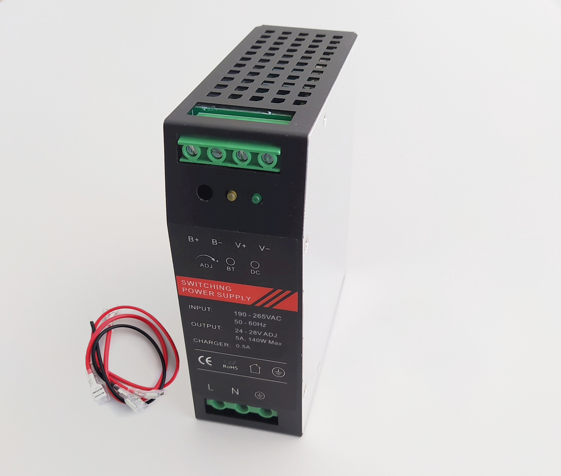 Захранване 24V/5A, UPS функция, за DIN шина