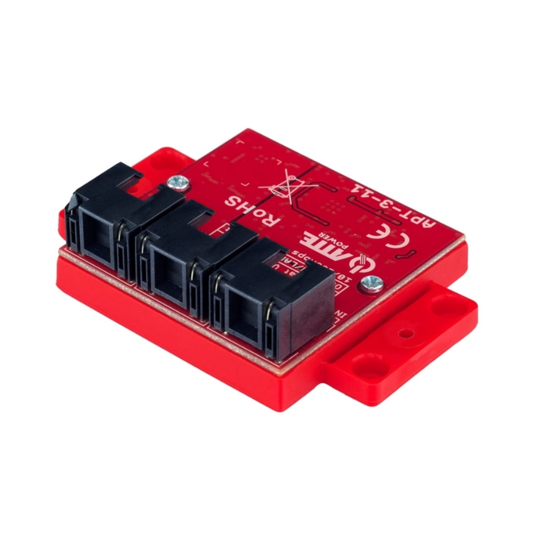 1xPoE IN 2xPoE Out мрежов суич 10/100 - ATTE Power APT-3-11