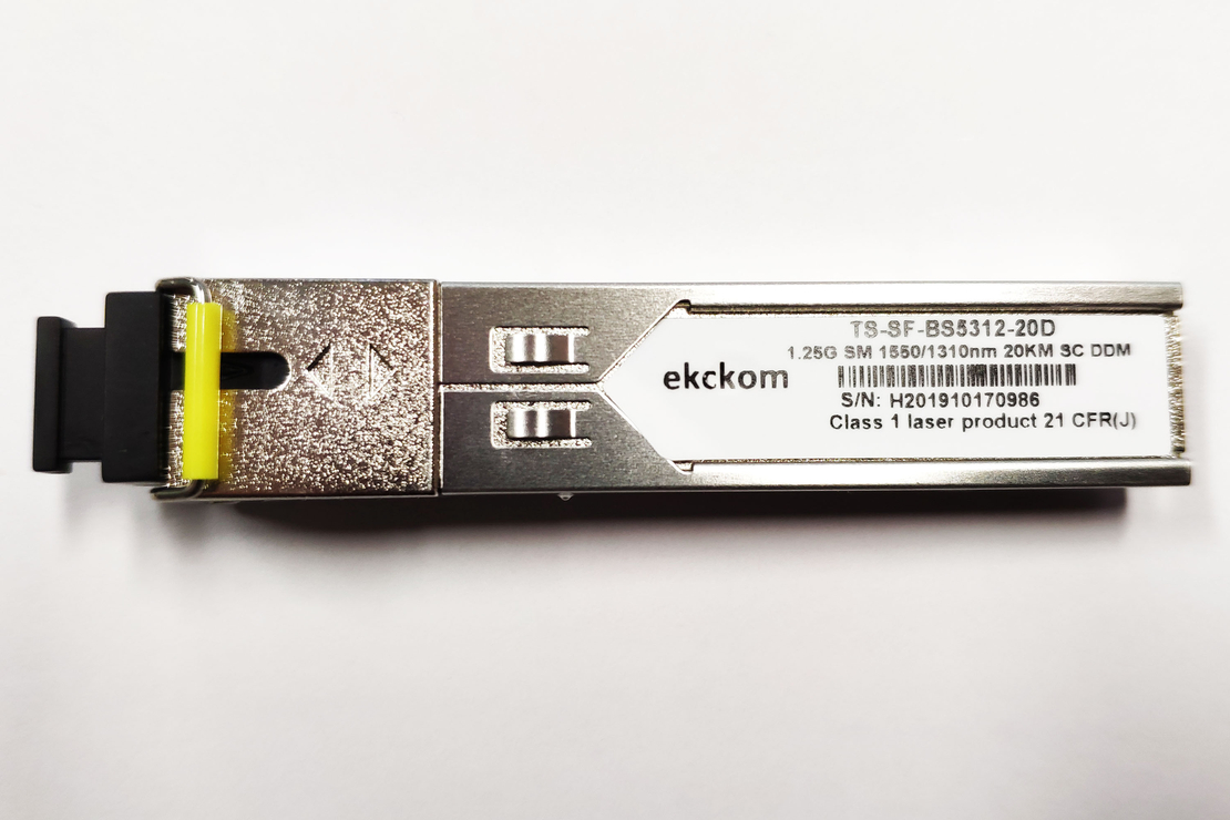 SFP модул 1.25G1550nm едно влакно SC 20км